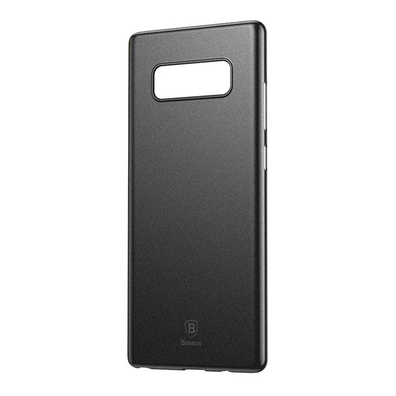 Baseus Wing Series Samsung Galaxy Note 8 kılıf Siyah
