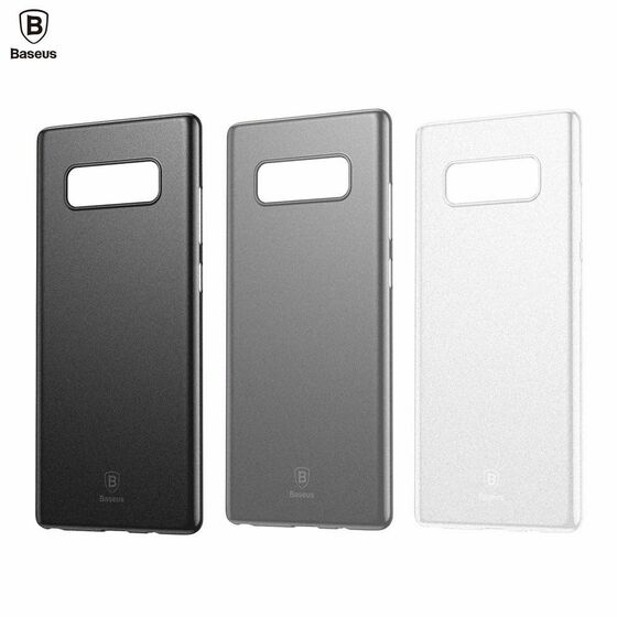 Baseus Wing Series Samsung Galaxy Note 8 kılıf Transparent Siyah