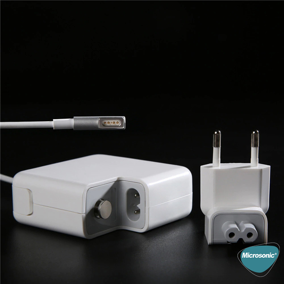 Microsonic 60W MagSafe Güç Adaptörü (MacBook ve 13 inç MacBook Pro için)
