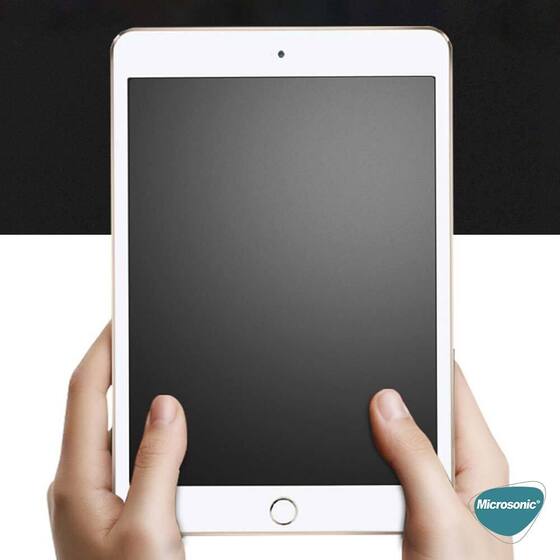 Microsonic Apple iPad Air 5.Nesil 2022 Kılıf (A2588-A2589-A2591) Matte Nano Glass Cam Ekran Koruyucu