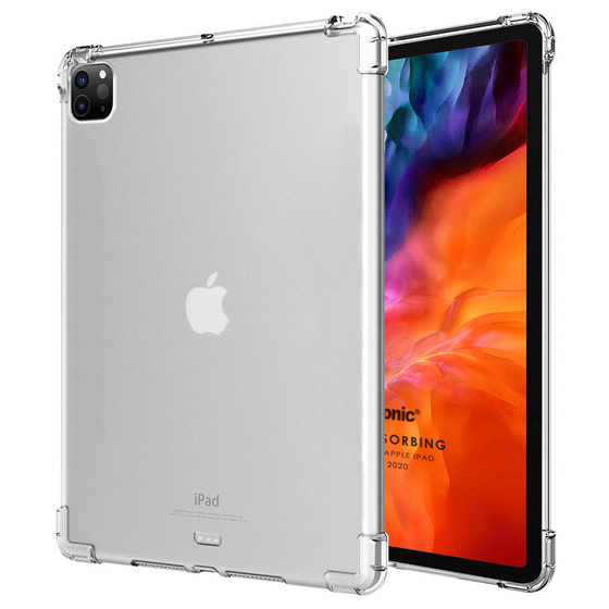 Microsonic Apple iPad Pro 12.9'' 2021 5. Nesil Kılıf (A2378-A2461-A2379-A2462) Shock Absorbing Şeffaf