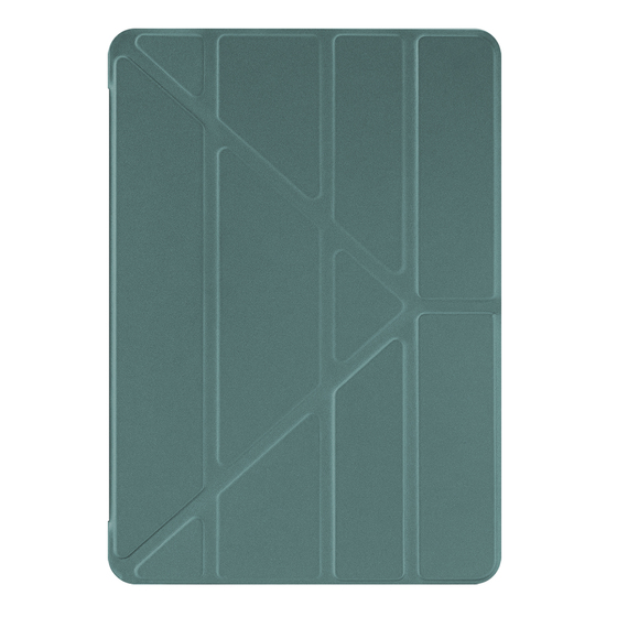Microsonic Apple iPad Pro 12.9`` 2022 6. Nesil Kılıf (A2436-A2764-A2437-A2766) Origami Pencil Koyu Yeşil
