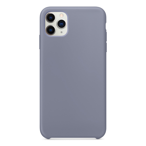 Microsonic Apple iPhone 11 Pro (5.8'') Kılıf Liquid Lansman Silikon Lavanta Grisi