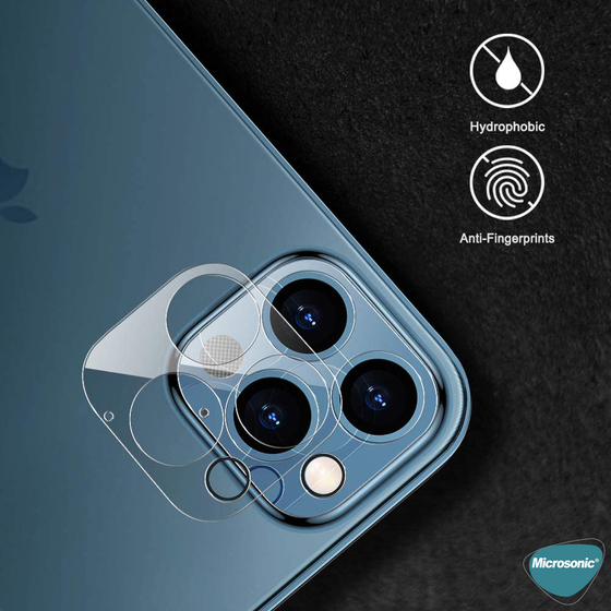 Microsonic Apple iPhone 12 Pro Kamera Lens Koruma Camı