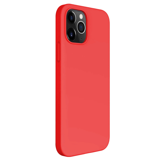 Microsonic Apple iPhone 12 Pro Kılıf Groovy Soft Kırmızı