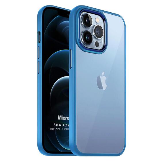 Microsonic Apple iPhone 12 Pro Max Kılıf Shadow Planet Mavi