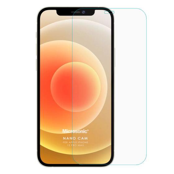 Microsonic Apple iPhone 12 Pro Max Nano Glass Screen Protector