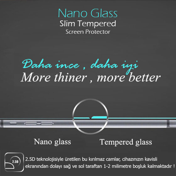 Microsonic Apple iPhone 15 Nano Glass Cam Ekran Koruyucu