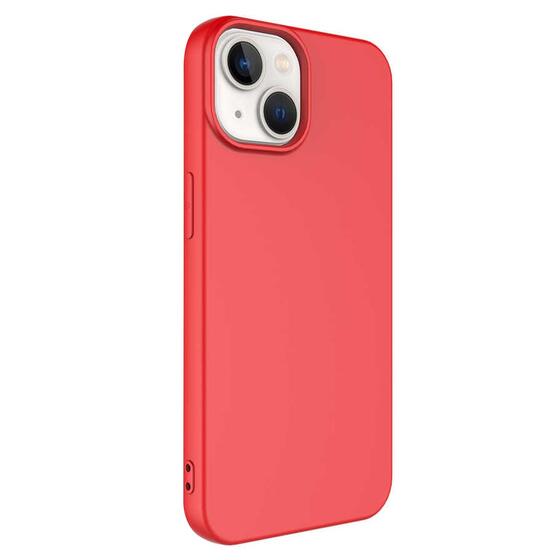 Microsonic Apple iPhone 15 Plus Kılıf Groovy Soft Kırmızı