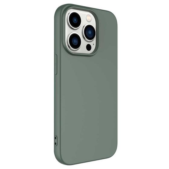 Microsonic Apple iPhone 15 Pro Kılıf Groovy Soft Koyu Yeşil