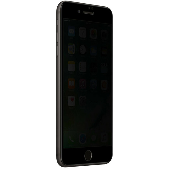 Microsonic Apple iPhone 8 Privacy 5D Gizlilik Filtreli Cam Ekran Koruyucu Siyah