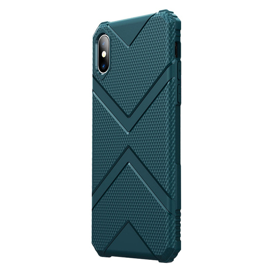 Microsonic Apple iPhone X Kılıf Diamond Shield Yeşil
