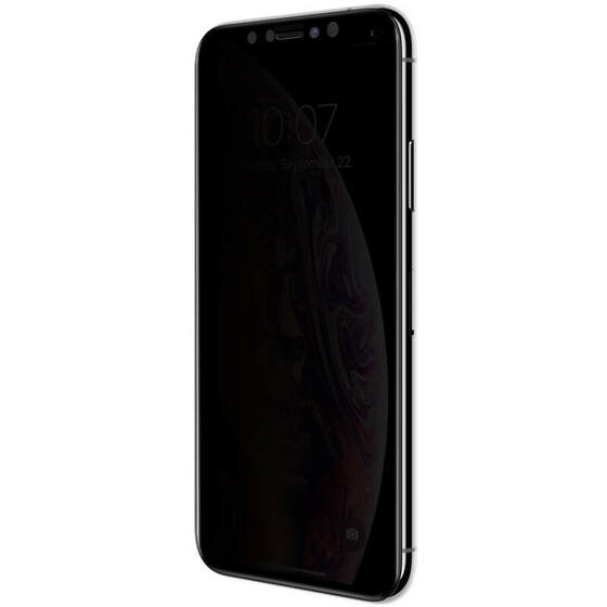 Microsonic Apple iPhone XR Privacy 5D Gizlilik Filtreli Cam Ekran Koruyucu Siyah