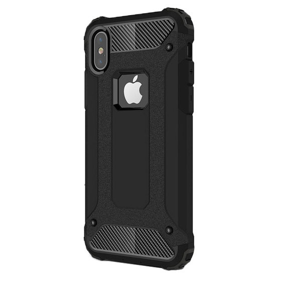 Microsonic Apple iPhone XS (5.8'') Kılıf Rugged Armor Siyah