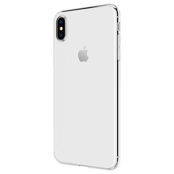Microsonic Apple iPhone XS (5.8'') Kılıf Transparent Soft Beyaz