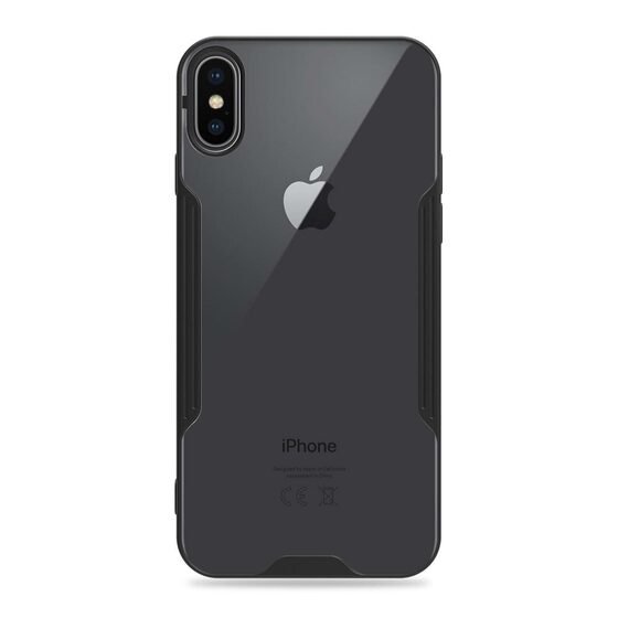 Microsonic Apple iPhone XS Kılıf Paradise Glow Siyah