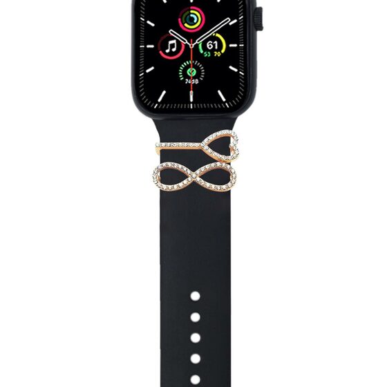 Microsonic Apple Watch 4 40mm Kordon Aksesuarı Infinity Charm
