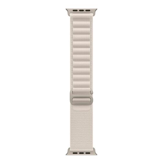Microsonic Apple Watch SE 2022 40mm Kordon Alpine Loop Bej