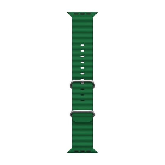 Microsonic Apple Watch SE 2022 40mm Kordon Ocean Band Yeşil