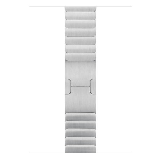 Microsonic Apple Watch Series 8 41mm Kordon Link Bracelet Band Gümüş