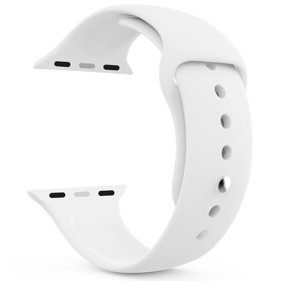 Microsonic Apple Watch Ultra 2 Silikon Kordon Beyaz