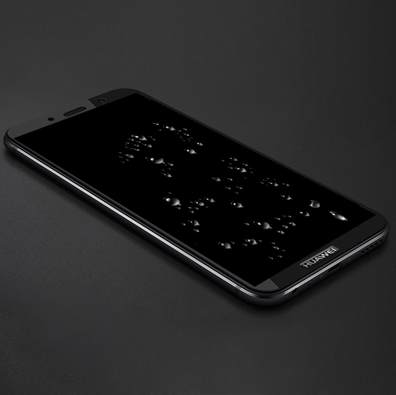 Microsonic Huawei Mate 10 Pro Tam Kaplayan Temperli Cam Ekran koruyucu Kırılmaz Film Siyah