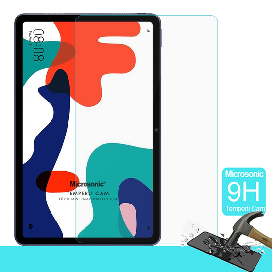 Microsonic Huawei MatePad 10.4'' Tempered Glass Cam Ekran Koruyucu