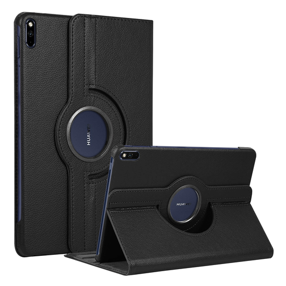 Microsonic Huawei MatePad Pro 10.8'' Kılıf 360 Rotating Stand Deri Siyah