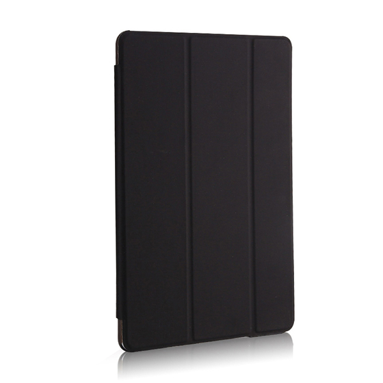 Microsonic Huawei MediaPad T3 10 Kılıf Slim Translucent Back Smart Cover Siyah
