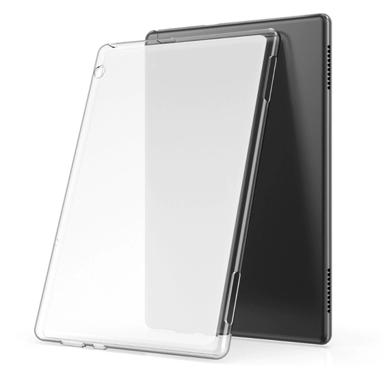 Microsonic Huawei MediaPad T3 10'' Kılıf Transparent Soft Beyaz
