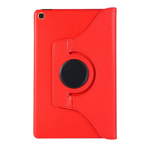 Microsonic Huawei MediaPad T3 7'' Kılıf 360 Rotating Stand Deri Kırmızı