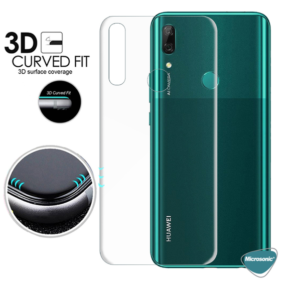 Microsonic Huawei P Smart Z Ön + Arka Kavisler Dahil Tam Ekran Kaplayıcı Film