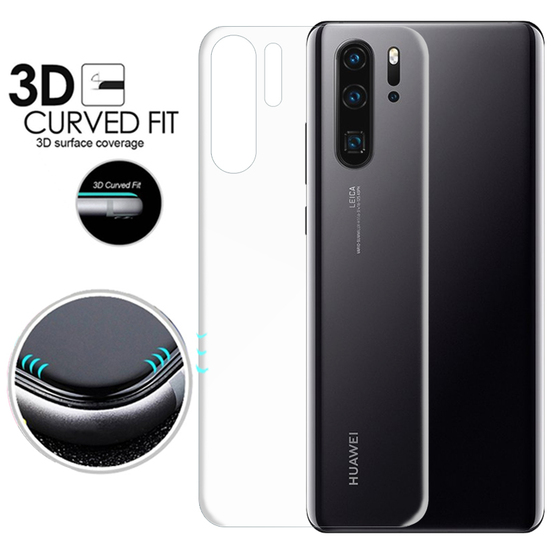Microsonic Huawei P30 Pro Ön + Arka Kavisler Dahil Tam Ekran Kaplayıcı Film