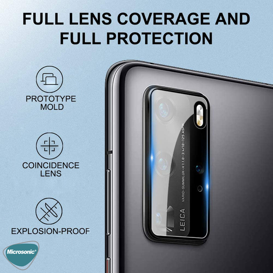Microsonic Huawei P40 Pro Kamera Lens Koruma Camı