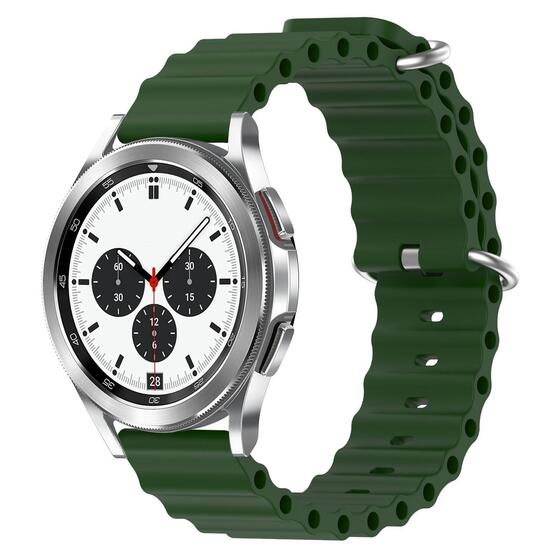 Microsonic Huawei Watch 3 Pro Kordon Ocean Band Yeşil