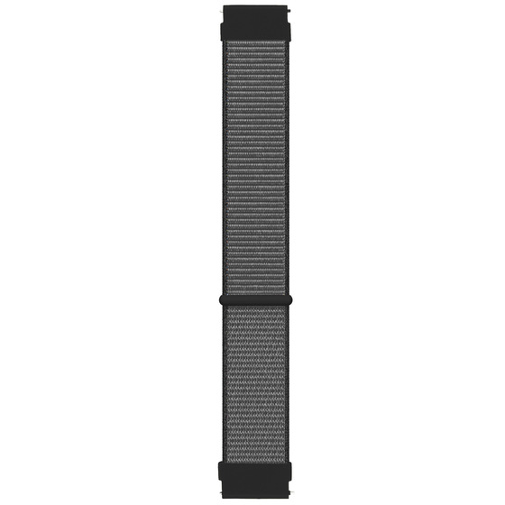 Microsonic Huawei Watch 4 Pro Hasırlı Kordon Woven Sport Loop Gri