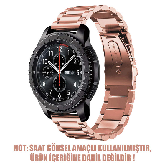 Microsonic Huawei Watch GT2 Pro Metal Stainless Steel Kordon Rose Gold