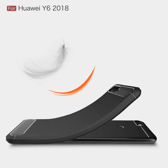 Microsonic Huawei Y6 2018 Kılıf Room Silikon Lacivert