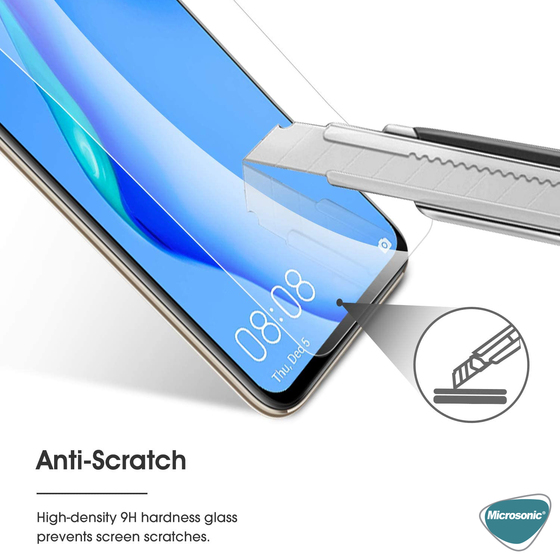 Microsonic Huawei Y7P Tempered Glass Screen Protector