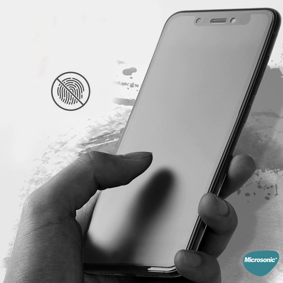 Microsonic Huawei Y9 Prime 2019 Seramik Matte Flexible Ekran Koruyucu Siyah