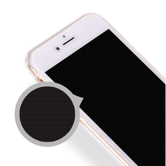 Microsonic iPhone 6S Plus Kılıf 6 tarafı tam full koruma 360 Clear Soft Şeffaf