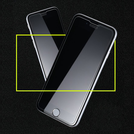 Microsonic iPhone 7 Plus Temperli Cam Ekran koruyucu  film