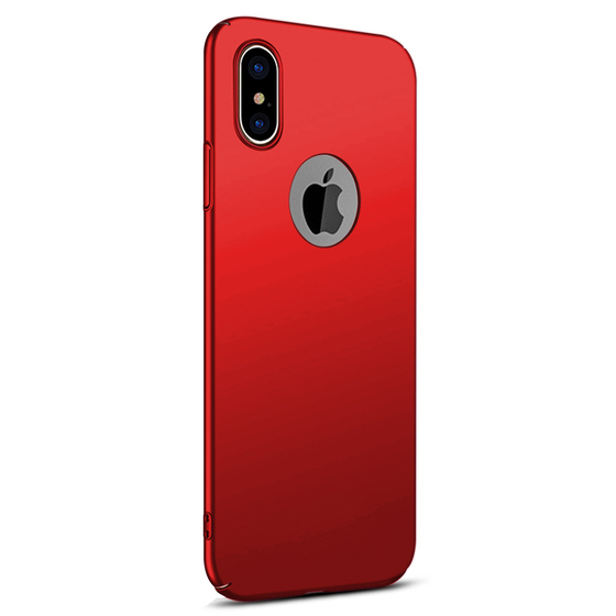 Microsonic iPhone X Kılıf Premium Slim Kırmızı
