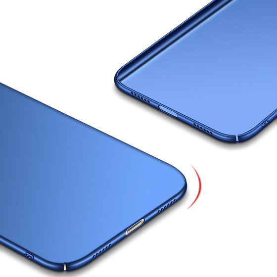 Microsonic iPhone X Kılıf Premium Slim Lacivert
