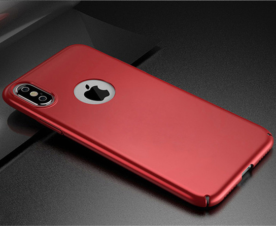 Microsonic iPhone XS (5.8'') Kılıf Premium Slim Kırmızı