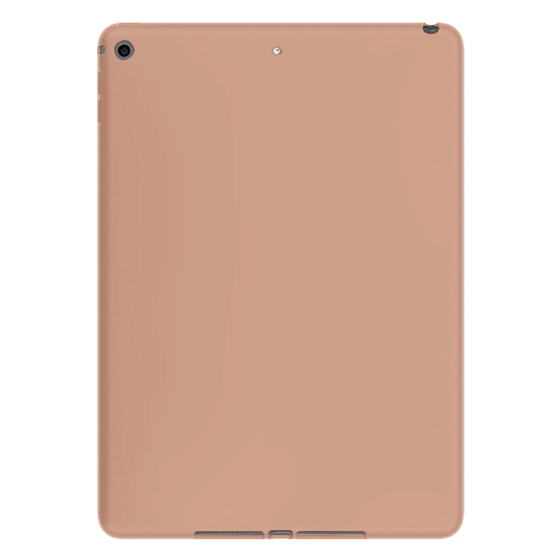 Microsonic Matte Silicone Apple iPad 9.7 2017 (A1822-A1823) Kılıf Rose Gold