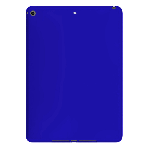 Microsonic Matte Silicone Apple iPad Air (A1474-A1475-A1476) Kılıf Mavi