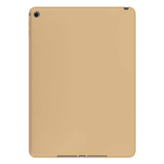 Microsonic Matte Silicone Apple iPad Mini & iPad Mini 2 & iPad Mini 3 Kılıf Gold