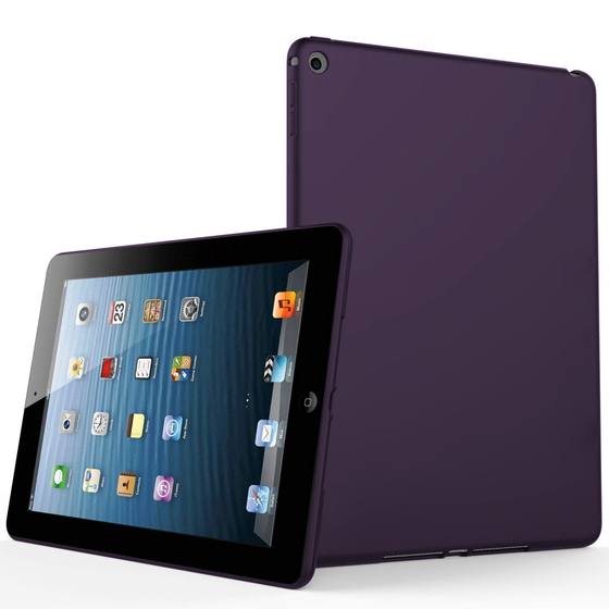 Microsonic Matte Silicone Apple iPad Mini & iPad Mini 2 & iPad Mini 3 Kılıf Mor