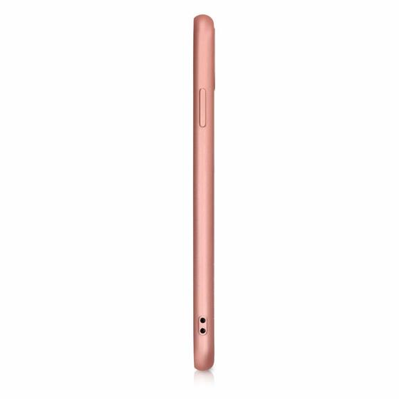 Microsonic Matte Silicone Apple iPhone 11 Pro Max (6.5'') Kılıf Kırmızı